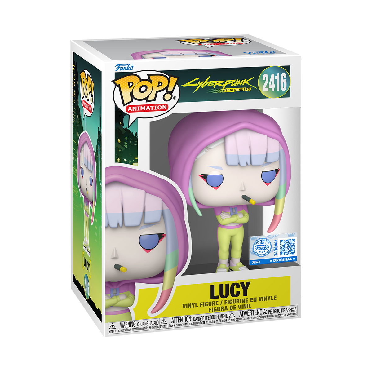 Funko Pop! Lucy in Hoodie - Cyberpunk Edgerunners