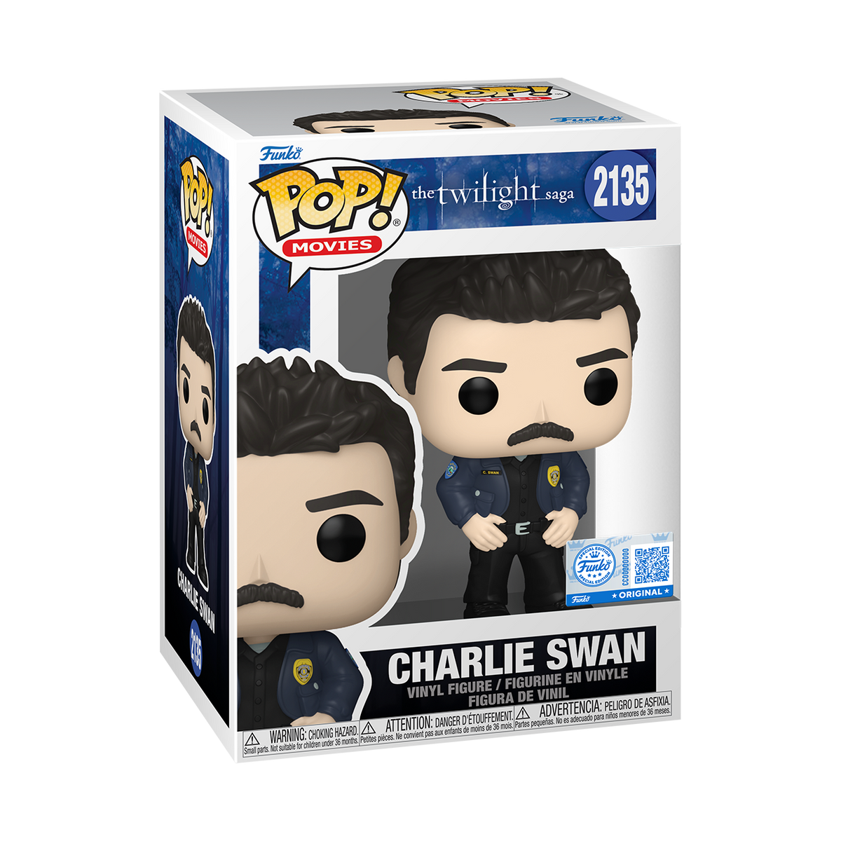 Funko Pop! Charlie Swan - Twilight