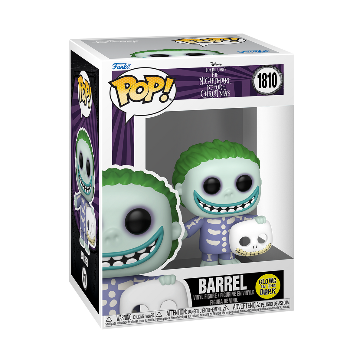 Funko Pop! Barrel (Glow) - The Nightmare Before Christmas