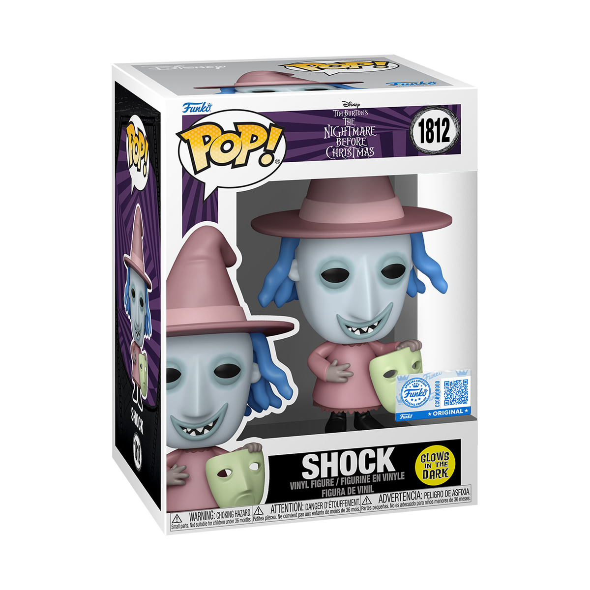Funko Pop! Shock (Glow) - The Nightmare Before Christmas