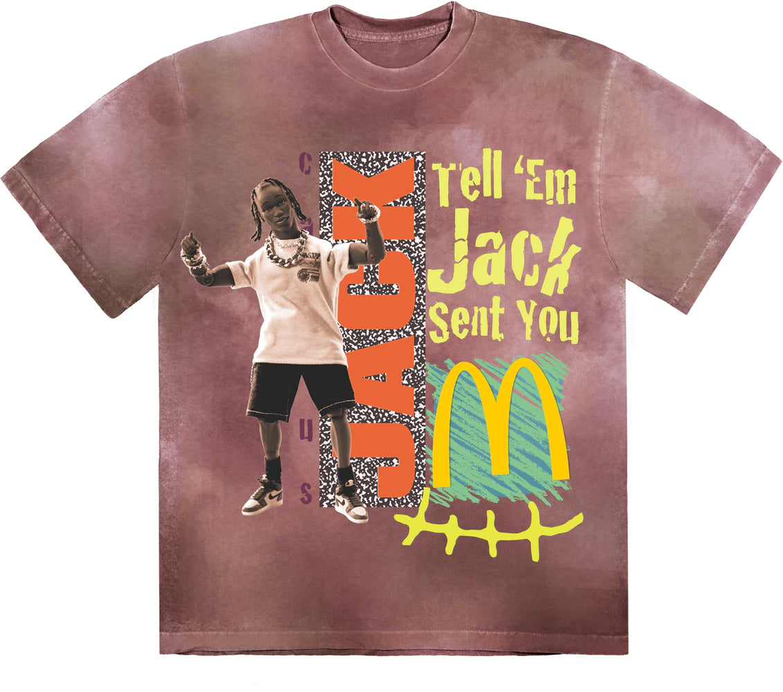 McDonald's x Travis Scott Camiseta Jack Smile Multi
