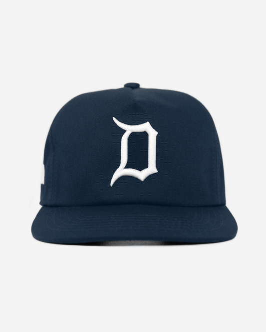 Boné oMA Studios Detroit Curved Brim (Azul Marinho)