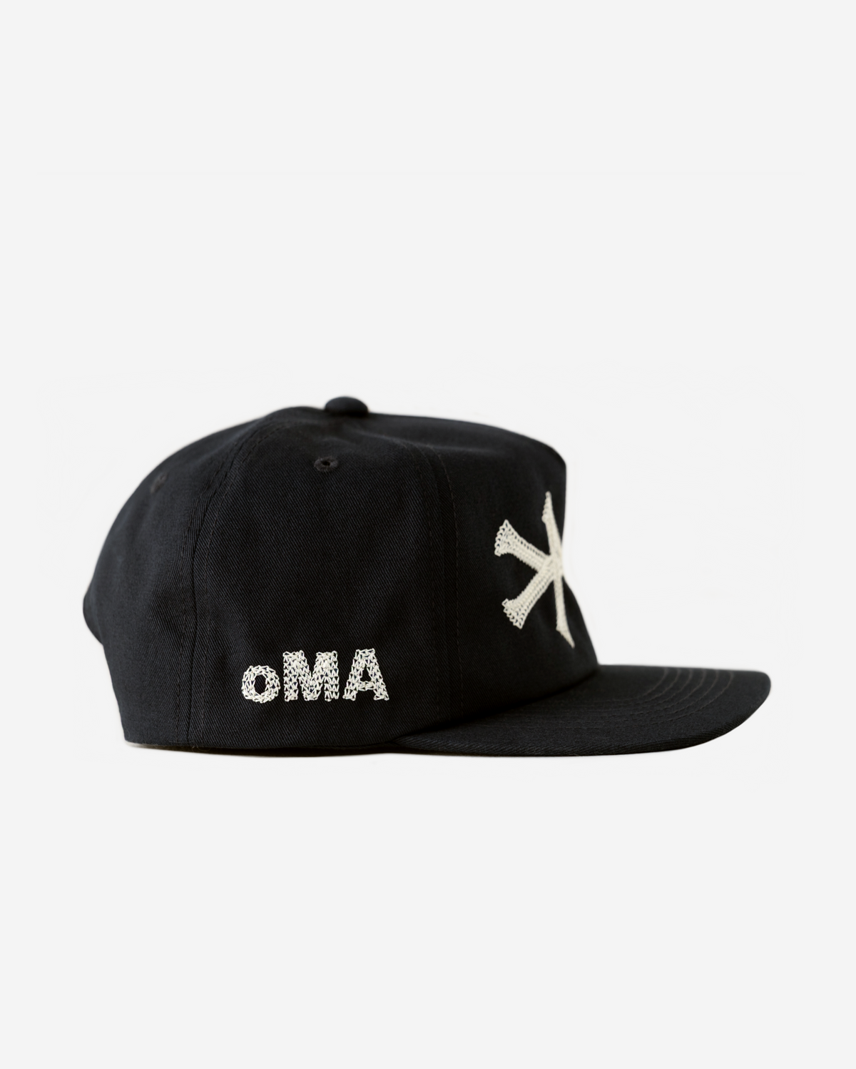 Boné oMA Studios New York Chain Stitch (Preto)