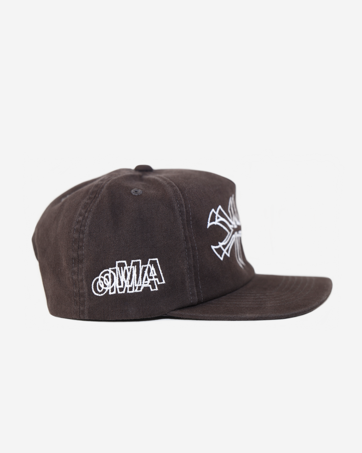 Boné oMA Studios New York Chain Stitch (Preto Vintage)