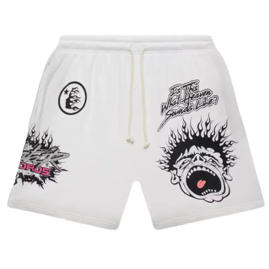 Shorts Hellstar Records White