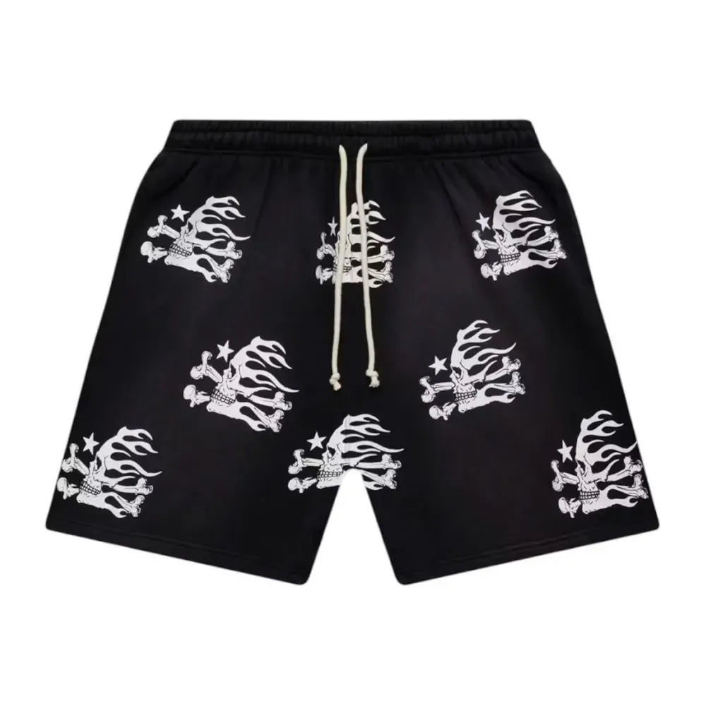 Shorts Hellstar Skull Black