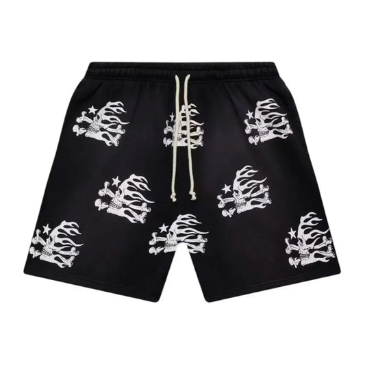 Shorts Hellstar Skull Black