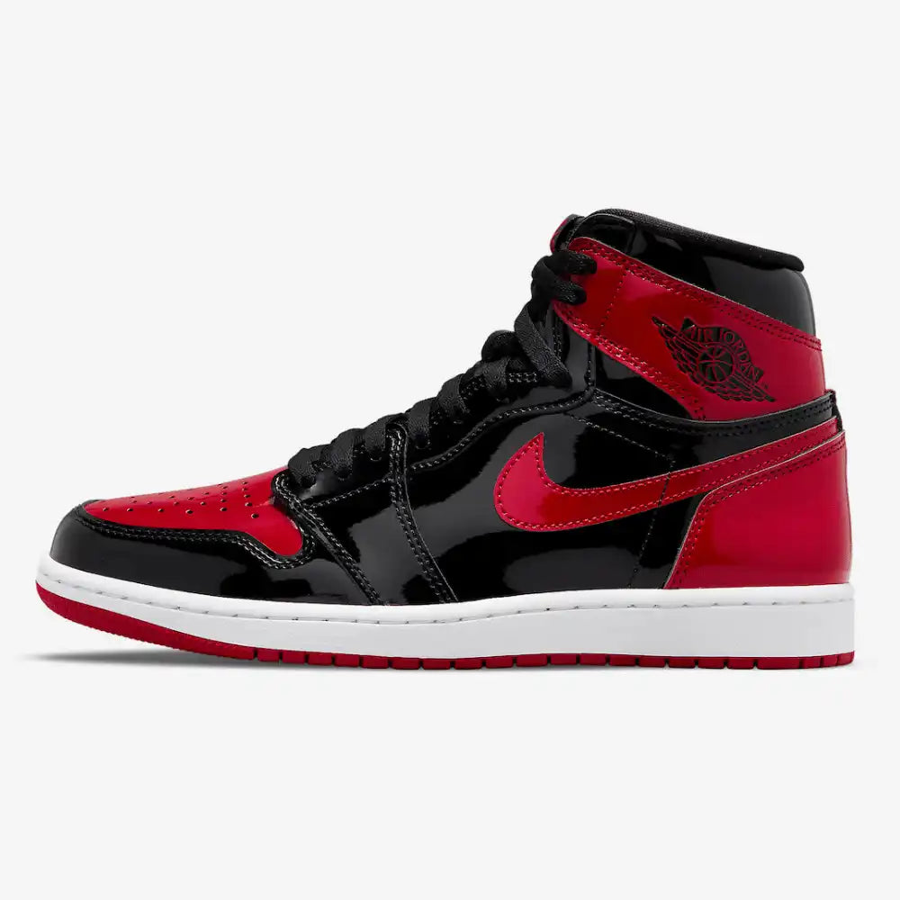 Air Jordan 1 High Patent Bred