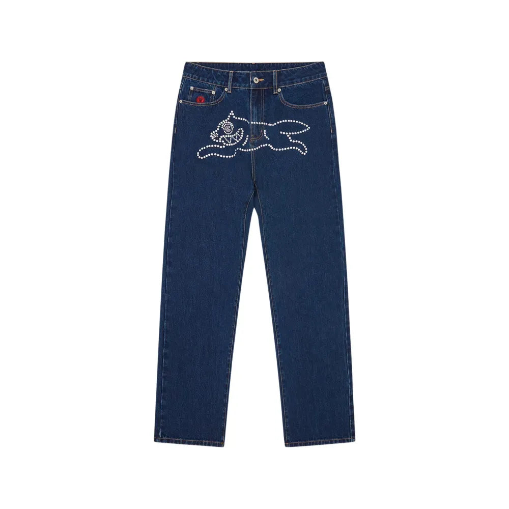Billionaire Boys Club ICECREAM Crystal Running Dog Denim (Indigo)