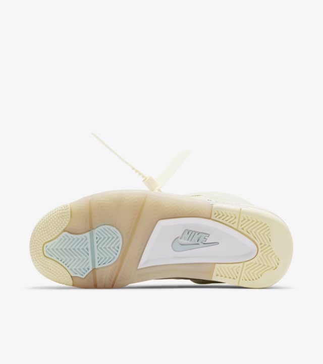 Off-White x Air Jordan 4 Sail Feminino