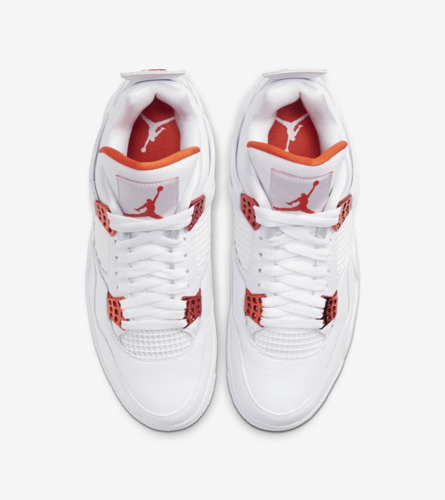 Air Jordan 4 Metallic Orange