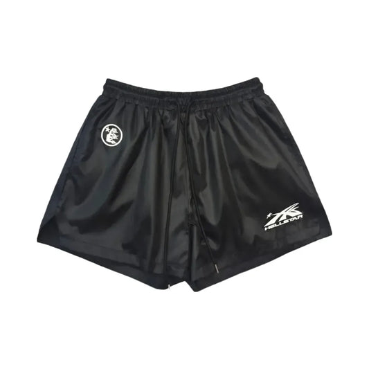 Bermuda Hellstar Nylon Shorts Black