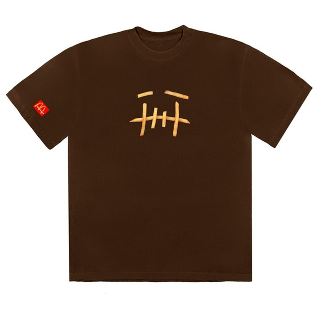 McDonald's x Travis Scott Camiseta Batata Frita Marrom